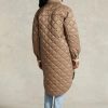 Abrigos acolchados impermeables extragrandes de Ralph Lauren para mujer en color marrón Abrigos acolchados impermeables extragrandes de Ralph Lauren para mujer en color marrón