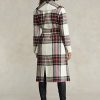 Abrigos cruzados de espiga en mezcla de lana a cuadros multicolor de Ralph Lauren para mujer Abrigos cruzados de espiga en mezcla de lana a cuadros multicolor de Ralph Lauren para mujer
