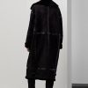 Abrigos de piel de oveja merino Ralph Lauren Lanthe negros para mujer Abrigos de piel de oveja merino Ralph Lauren Lanthe negros para mujer