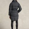 Abrigos de plumón acolchados cruzados Ralph Lauren grises para mujer Abrigos de plumón acolchados cruzados Ralph Lauren grises para mujer