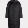 Abrigos de plumón impermeables Ralph Lauren negros para mujer Abrigos de plumón impermeables Ralph Lauren negros para mujer