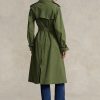 Abrigos de popelina verdes de Ralph Lauren para mujer Abrigos de popelina verdes de Ralph Lauren para mujer