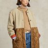 Abrigos híbridos con cinturón y repelentes al agua de Ralph Lauren para mujer en color marrón Abrigos híbridos con cinturón y repelentes al agua de Ralph Lauren para mujer en color marrón