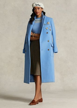 Abrigos tipo polo azules para mujer de la colección Spelman de Ralph Lauren Abrigos tipo polo azules para mujer de la colección Spelman de Ralph Lauren