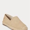 Alpargata de ante Cevio Ralph Lauren de hombre en beige Alpargata de ante Cevio Ralph Lauren de hombre en beige