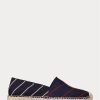 Zapatos casuales a rayas con escudo Cevio de Ralph Lauren para hombre en azul marino Zapatos casuales a rayas con escudo Cevio de Ralph Lauren para hombre en azul marino