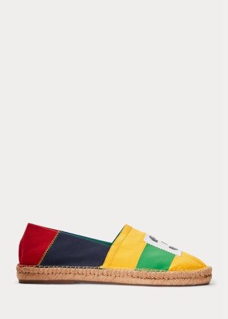 Alpargatas Ralph Lauren Cevio CP-93 con bloques de color para hombre