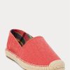 Zapatos casuales de lona lavada Ralph Lauren Cevio para hombre en color rojo Zapatos casuales de lona lavada Ralph Lauren Cevio para hombre en color rojo