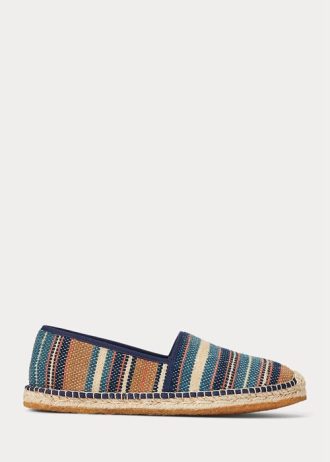 Alpargatas Ralph Lauren multicolores de jacquard tejidas a mano para hombre