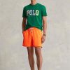 Bañador corto Ralph Lauren Traveller para hombre en color naranja Bañador corto Ralph Lauren Traveller para hombre en color naranja