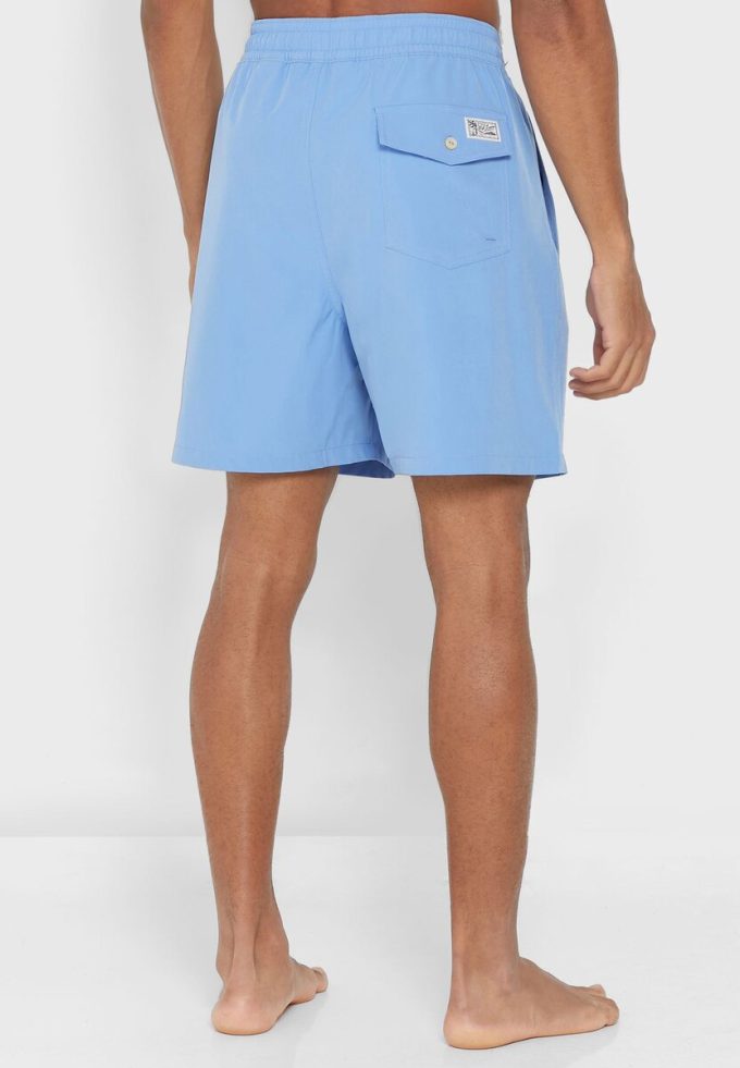 Bañador Ralph Lauren Essential azul para hombre