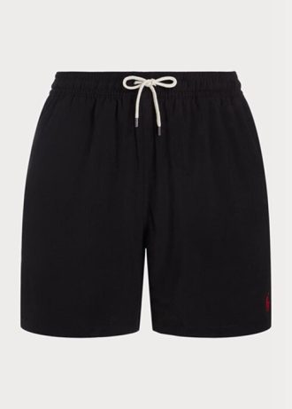 Bañador Ralph Lauren Traveller negro para hombre