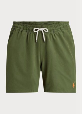 Bañador Ralph Lauren Traveller para hombre, color oliva