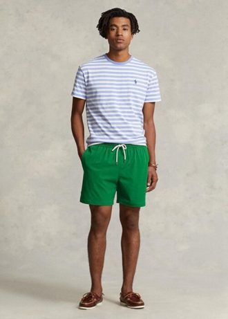 Bañador Ralph Lauren Traveller verde para hombre