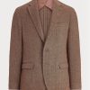 Blazer deportivo Ralph Lauren Polo Soft Herringbone marrón para hombre Blazer deportivo Ralph Lauren Polo Soft Herringbone marrón para hombre