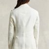 Blazers de traje de lino suave Ralph Lauren Polo blancos para hombre Blazers de traje de lino suave Ralph Lauren Polo blancos para hombre
