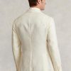 Blazers de traje de lino suave Ralph Lauren Polo blancos para hombre Blazers de traje de lino suave Ralph Lauren Polo blancos para hombre
