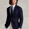 Blazers de traje de lino suave Ralph Lauren Polo para hombre en azul marino Blazers de traje de lino suave Ralph Lauren Polo para hombre en azul marino
