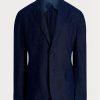 Blazers de traje de lino suave Ralph Lauren Polo para hombre en azul marino Blazers de traje de lino suave Ralph Lauren Polo para hombre en azul marino