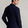 Blazers de traje de lino suave Ralph Lauren Polo para hombre en azul marino Blazers de traje de lino suave Ralph Lauren Polo para hombre en azul marino