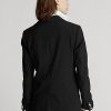 Blazers negros de mezcla de lana Ralph Lauren para mujer Blazers negros de mezcla de lana Ralph Lauren para mujer