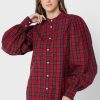 Blusas con botones Ralph Lauren rojas para mujer Blusas con botones Ralph Lauren rojas para mujer