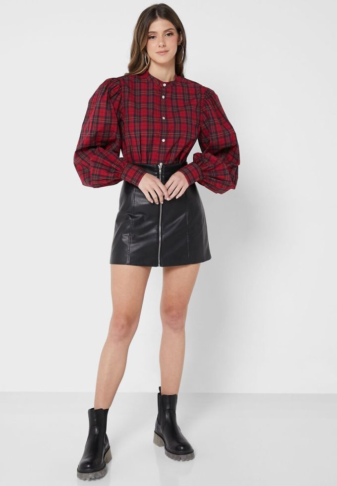 Blusas con botones Ralph Lauren rojas para mujer Blusas con botones Ralph Lauren rojas para mujer