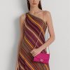 Bolso bandolera mediano Adair de piel Ralph Lauren para mujer en color fucsia y baya Bolso bandolera mediano Adair de piel Ralph Lauren para mujer en color fucsia y baya