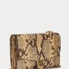 Bolso bandolera mediano Adair de piel sintética de serpiente de Ralph Lauren para mujer Bolso bandolera mediano Adair de piel sintética de serpiente de Ralph Lauren para mujer