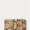 Bolso bandolera mediano Adair de piel sintética de serpiente de Ralph Lauren para mujer Bolso bandolera mediano Adair de piel sintética de serpiente de Ralph Lauren para mujer