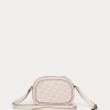 Bolso bandolera mediano Jordynn con monograma de Ralph Lauren para mujer en rosa ruborizado/rosa claro Bolso bandolera mediano Jordynn con monograma de Ralph Lauren para mujer en rosa ruborizado/rosa claro