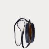 Bolso bandolera mediano Jordynn de piel Ralph Lauren para mujer, color azul marino francés Bolso bandolera mediano Jordynn de piel Ralph Lauren para mujer, color azul marino francés