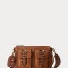 Bolso bandolera mediano Noa de piel con tachuelas Ralph Lauren para mujer de Lauren Tan Bolso bandolera mediano Noa de piel con tachuelas Ralph Lauren para mujer de Lauren Tan