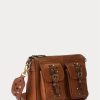 Bolso bandolera mediano Noa de piel con tachuelas Ralph Lauren para mujer de Lauren Tan Bolso bandolera mediano Noa de piel con tachuelas Ralph Lauren para mujer de Lauren Tan