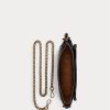 Bolso bandolera mini Sloane de piel negra de Ralph Lauren para mujer Bolso bandolera mini Sloane de piel negra de Ralph Lauren para mujer