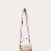 Bolso bandolera pequeño Tayler de piel napa Ralph Lauren para mujer en color rosa claro/vainilla Bolso bandolera pequeño Tayler de piel napa Ralph Lauren para mujer en color rosa claro/vainilla