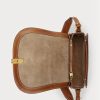 Bolso de mano de crochet Ralph Lauren Polo Id para mujer, color blanco Bolso de mano de crochet Ralph Lauren Polo Id para mujer, color blanco