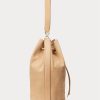 Bolso de mano grande Andie de nobuk Ralph Lauren para mujer de Buff Bolso de mano grande Andie de nobuk Ralph Lauren para mujer de Buff