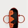 Bolso de mano Ralph Lauren Ricky 33 de piel de becerro suave en color naranja para mujer Bolso de mano Ralph Lauren Ricky 33 de piel de becerro suave en color naranja para mujer