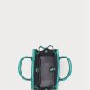Bolso Ralph Lauren Alligator Mini RL50 para mujer en color menta Bolso Ralph Lauren Alligator Mini RL50 para mujer en color menta