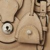 Bolso Ralph Lauren Ricky 18 de ante de becerro suave para mujer en color miel pálido Bolso Ralph Lauren Ricky 18 de ante de becerro suave para mujer en color miel pálido