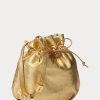 Bolso Ralph Lauren The Pony dorado para mujer Bolso Ralph Lauren The Pony dorado para mujer