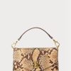 Bolsos cruzados pequeños Tayler de piel sintética de serpiente de Ralph Lauren para mujer en color caqui Bolsos cruzados pequeños Tayler de piel sintética de serpiente de Ralph Lauren para mujer en color caqui