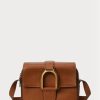 Bolsos cruzados Welington de piel de becerro marrón de Ralph Lauren para mujer Bolsos cruzados Welington de piel de becerro marrón de Ralph Lauren para mujer