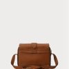 Bolsos cruzados Welington de piel de becerro marrón de Ralph Lauren para mujer Bolsos cruzados Welington de piel de becerro marrón de Ralph Lauren para mujer