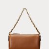 Bolsos de hombro pequeños Emelia de piel napa Ralph Lauren para mujer de Lauren Tan Bolsos de hombro pequeños Emelia de piel napa Ralph Lauren para mujer de Lauren Tan