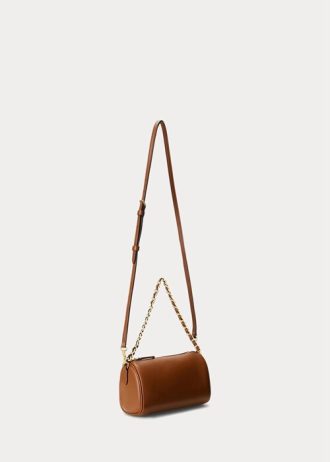 Bolsos de hombro pequeños Emelia de piel napa Ralph Lauren para mujer de Lauren Tan