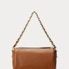 Bolsos de hombro pequeños Emelia de piel napa Ralph Lauren para mujer de Lauren Tan Bolsos de hombro pequeños Emelia de piel napa Ralph Lauren para mujer de Lauren Tan