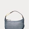 Bolsos de hombro pequeños Kassie de mezclilla lavada Ralph Lauren para mujer en tono índigo Sunset/Lauren Bolsos de hombro pequeños Kassie de mezclilla lavada Ralph Lauren para mujer en tono índigo Sunset/Lauren
