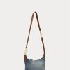 Bolsos de hombro pequeños Kassie de mezclilla lavada Ralph Lauren para mujer en tono índigo Sunset/Lauren Bolsos de hombro pequeños Kassie de mezclilla lavada Ralph Lauren para mujer en tono índigo Sunset/Lauren